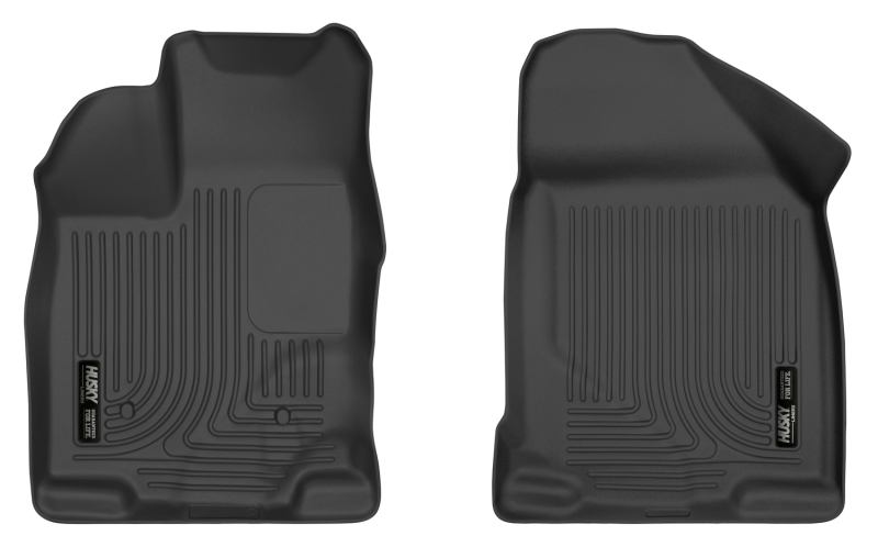Lincoln MKX Floor Mats - Front - Husky Liners - X-Act Contour - Black - `07-`15 Lincoln MKX Floor Mats - Front - Husky Liners - X-Act Contour - Black - `07-`15